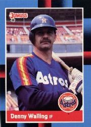 1988 Donruss Baseball Cards    384     Denny Walling